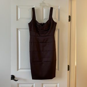 London Times Brown Cocktail Dress